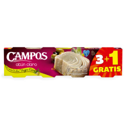 ATÚN CLARO AC. OLIVA V. E. 30/(PACK 4 X 85gr)